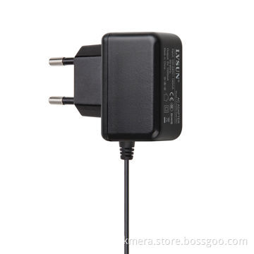 Wall-mounted Adapter with 5V 2A Output and EU Plugs